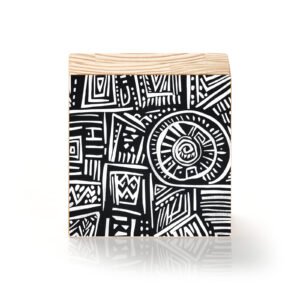 Totem Decorativo 'Ritmo Tribal'