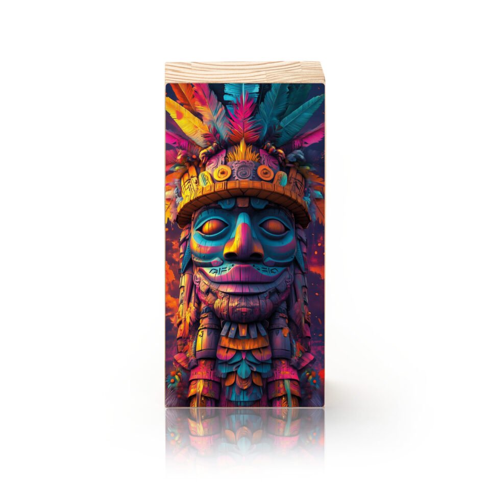 Totem Decorativo 'Guardião Tribal'
